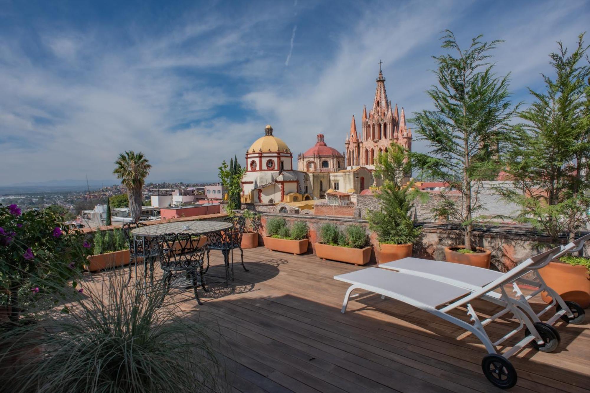 Suite De Lujo Con Terraza Panoramica San Miguel de Allende Exterior foto
